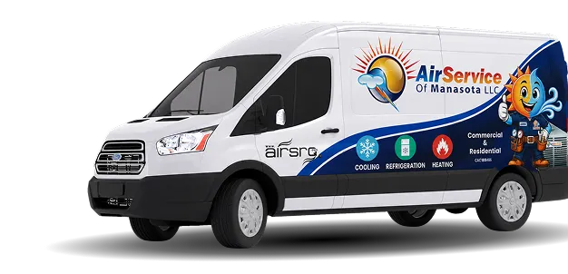 Air Service of Manasota service van